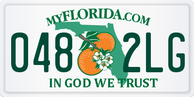 FL license plate 0482LG