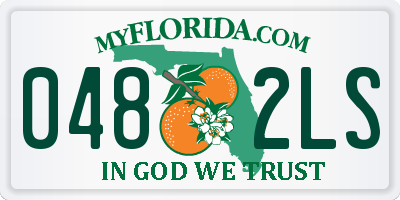 FL license plate 0482LS