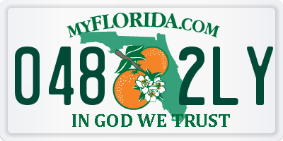 FL license plate 0482LY