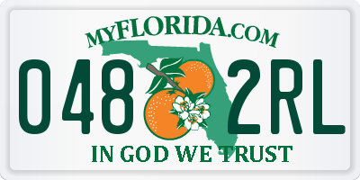 FL license plate 0482RL
