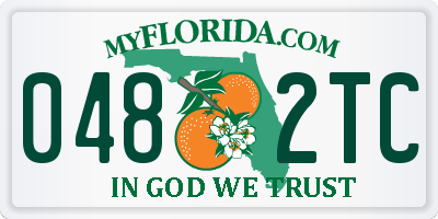 FL license plate 0482TC