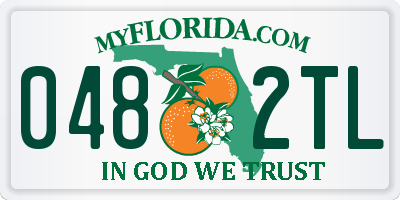 FL license plate 0482TL