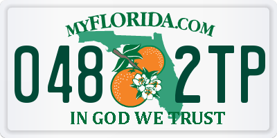 FL license plate 0482TP