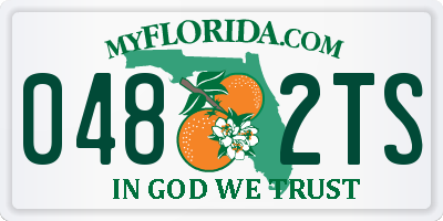 FL license plate 0482TS