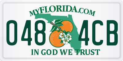 FL license plate 0484CB