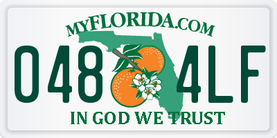 FL license plate 0484LF