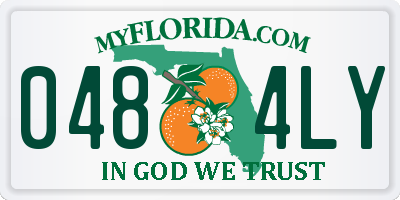 FL license plate 0484LY