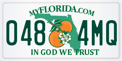 FL license plate 0484MQ