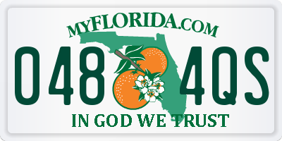 FL license plate 0484QS