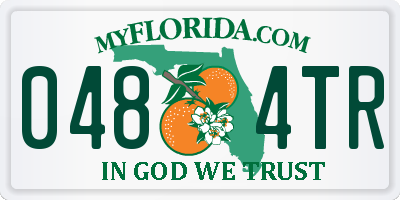 FL license plate 0484TR