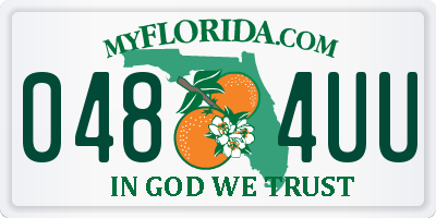 FL license plate 0484UU