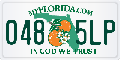 FL license plate 0485LP