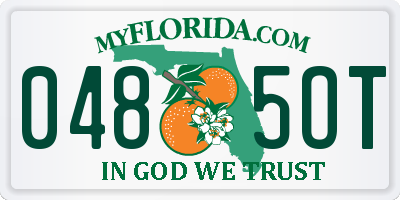 FL license plate 0485OT