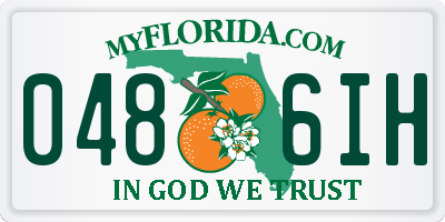 FL license plate 0486IH
