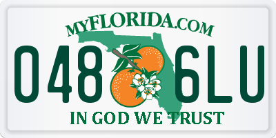 FL license plate 0486LU