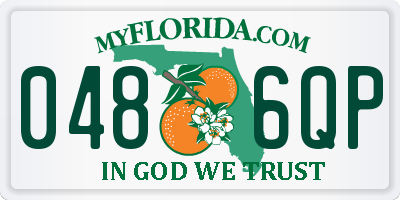 FL license plate 0486QP