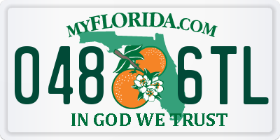 FL license plate 0486TL