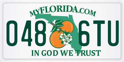 FL license plate 0486TU