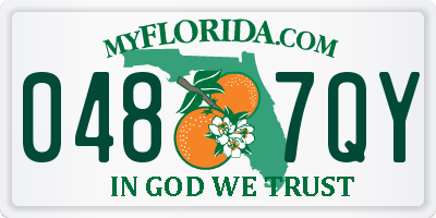 FL license plate 0487QY