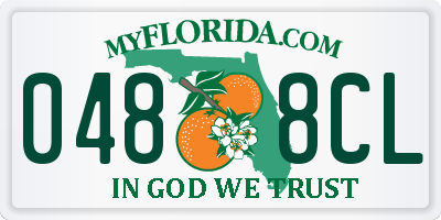 FL license plate 0488CL