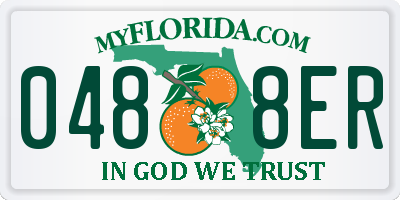 FL license plate 0488ER