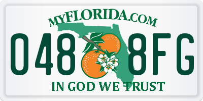 FL license plate 0488FG