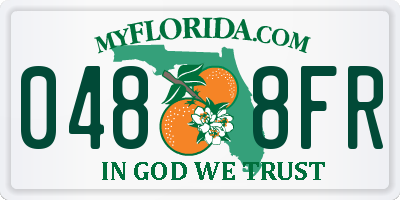 FL license plate 0488FR