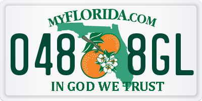 FL license plate 0488GL