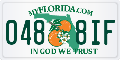 FL license plate 0488IF