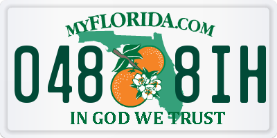 FL license plate 0488IH