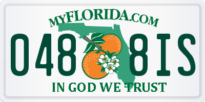 FL license plate 0488IS