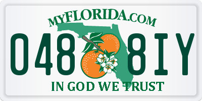 FL license plate 0488IY