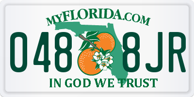 FL license plate 0488JR