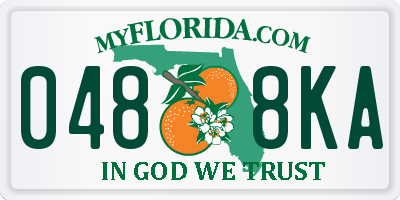 FL license plate 0488KA