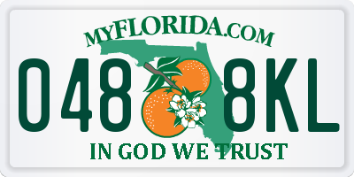FL license plate 0488KL