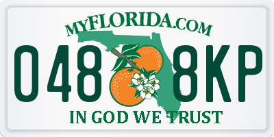 FL license plate 0488KP