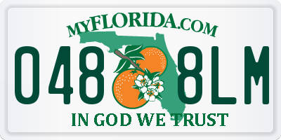FL license plate 0488LM