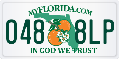 FL license plate 0488LP