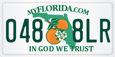 FL license plate 0488LR