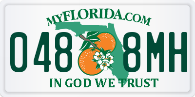FL license plate 0488MH