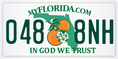 FL license plate 0488NH