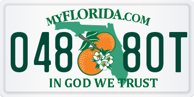 FL license plate 0488OT