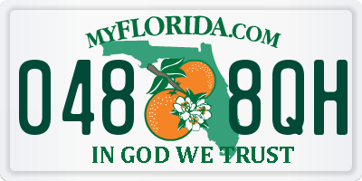 FL license plate 0488QH