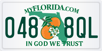 FL license plate 0488QL