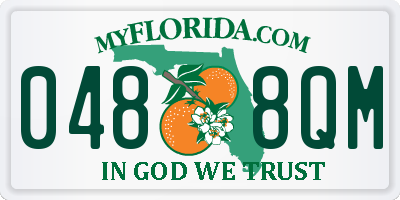 FL license plate 0488QM