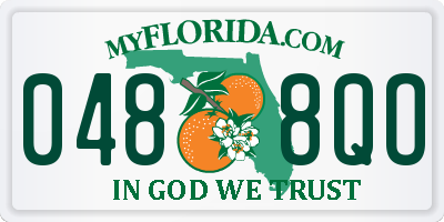FL license plate 0488QO