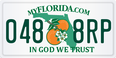 FL license plate 0488RP