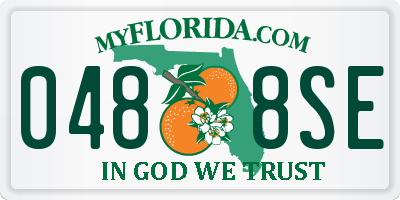 FL license plate 0488SE