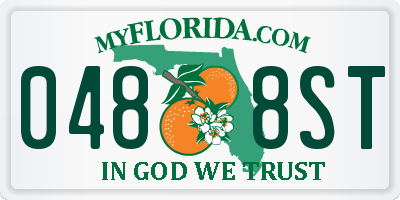 FL license plate 0488ST