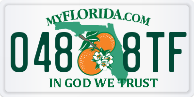 FL license plate 0488TF